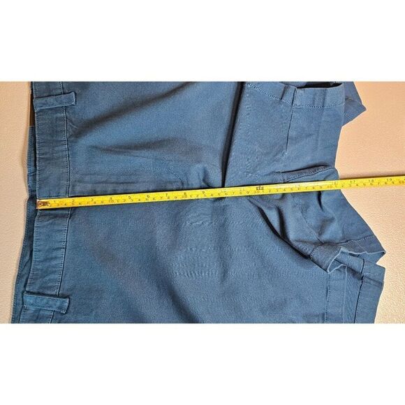 Lane Bryant Womens Plus Size 28 Teal Chino Shorts NWT - Picture 8 of 10